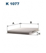 FILTRON - K1077 - Фильтр салона K1077