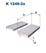 FILTRON - K12482X - Фильтр салонный RENAULT KANGOO IIMASTER IV 08-