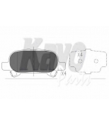 KAVO PARTS - KBP9119 - Колодки тормозные комплект Re