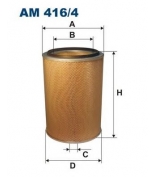 FILTRON - AM4164 - Фильтр воздушный SCANIA G93, P93, R93, T93, P113, R113, T113 437х307