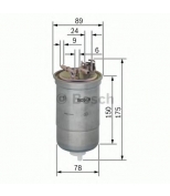 BOSCH - 0450906174 - Фильтр топливный VAG GOLF/JETTA/LT/PASSAT/T3/T4