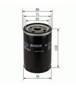 BOSCH - 0451103314 - Фильтр масл.AUDI 80,100,A3,A4,A6/VW GOLF,BORA,PASSAT,SHARAN/SKODA 90=