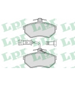 LPR - 05P1136 - Колодки торм. дисковые