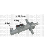 METELLI - 050535 - Главный тормозной цилиндр