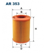 FILTRON - AR353 - фильтр воздушный suzuki super carry