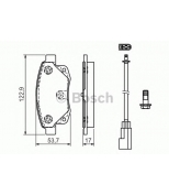 BOSCH - 0986494171 - Тормозные колодки 0986494171