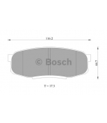 BOSCH - 0986AB2276 - Колодки тормозные