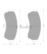 BOSCH - 0986AB2302 - Колодки тормозные