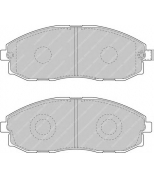 FERODO - FVR1498 - Дисковые тормозные колодки  комплект