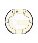 GIRLING - 5186679 - Колодки торм.бар.MITSUBISHI L200 96-/L400/SPACE GEAR 95-05