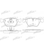PATRON - PBP1073 - Колодки тормозные дисковые передн BMW: 5 95-03