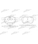 PATRON - PBP1355 - Колодки тормозные дисковые передн MG: MG ZT 01-, MG ZT- T 01-,  ROVER: 75 99-, 75 Tourer 01-