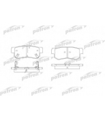 PATRON - PBP1606 - Колодки тормозные дисковые задн HYUNDAI: SANTA FE 01-