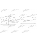 PATRON - PBP212 - Колодки тормозные дисковые передн FORD: ESCORT 86 Express 86-90, ESCORT III 80-85, ESCORT III кабрио 83-85, ESCORT III универсал 80-85, ESCORT IV 85-90, ESCORT IV кабрио 86