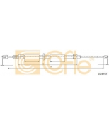 COFLE - 106795 - Трос стояночного тормоза задн RENAULT SCENIC GRAND (III) (ручной тормоз) 09-