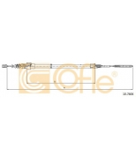 COFLE - 107406 - Трос стояночного тормоза VW GOLF III/VENTO 95>97 д