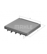 KNECHT/MAHLE - LA541 - Фильтр салонный VOLVO S60/S80/XC70/XC90 (RHD)