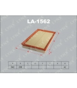 LYNX - LA1562 - Фильтр воздушный OPEL Vectra B 1.6 95-03