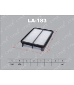 LYNX - LA183 - Фильтр воздушный TOYOTA Corolla 1.4-1.6 95-02