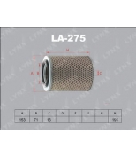 LYNX - LA275 - Фильтр воздушный NISSAN Cabstar 2.3-2.5  92/Urvan 2.2D-2.3  97