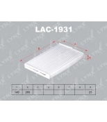 LYNX - LAC1931 - Фильтр салонный NISSAN Cube(Z12) 10  / Leaf 10