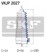 SKF - VKJP2027 - Пыльник приводного вала