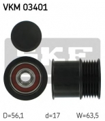 SKF - VKM03401 - Ременной шкив генератора