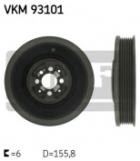 SKF - VKM93101 - Шкив коленвала VAG 1.9 TDI 91-