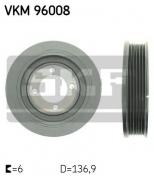 SKF - VKM96008 - Шкив коленчатого вала CHEVROLET CAPTIVA/REZZO 2.0/2.4