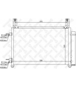 STELLOX - 1045611SX - 10-45611-SX радиатор кондиционера!  Chevrolet Matiz 0.8-1.0 05 