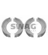 SWAG - 10923190 - Колодки ручного тормоза к-кт MB SPRINTER 95>/VW LT 96> спарка