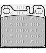 BORG & BECK - BBP1158 - 