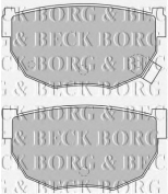BORG & BECK - BBP1549 - Колодки тормозные (BBP1549)