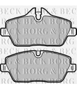 BORG & BECK - BBP1926 - Колодки тормозные (BBP1926)