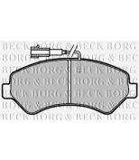 BORG & BECK - BBP2020 - Колодки тормозные (BBP2020)