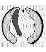 BORG & BECK - BBS6313 - Колодки тормозные (BBS6313)
