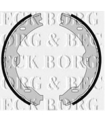 BORG & BECK - BBS6393 - Колодки тормозные (BBS6393)