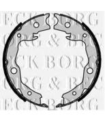 BORG & BECK - BBS6403 - Колодки тормозные (BBS6403)