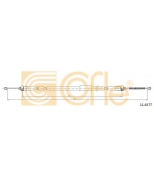 COFLE 116577 Трос стояночного тормоза RENAULT: CLIO(4)DR/BRAKE 1610/1433 mm