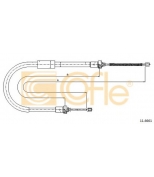COFLE - 116661 - Трос стояночного тормоза