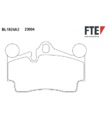 FTE - BL1824A2 - Колодки тормозные задние дисковые к-кт VW TOUAREG 02>/Q7 (2005>)