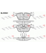 FTE - BL2699A1 - Колодки задние BMW 1 (F20/F21)/ 3 (F25/F30/F31/F34/F35)  4 (F32)