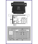 HUCO - 132037 - Реле накаливания  12,0 v mercedes