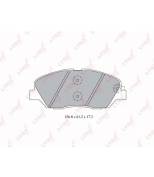 LYNX - BD3615 - Колодки тормозные передние HYUNDAI Santa Fe 06 , KIA Sorento 09