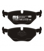 MASTER-SPORT - 13046070902NSETMS - Колодки тормозные premium до 40 000км гарантии 13-0460-7090-2-n-set-ms 29859