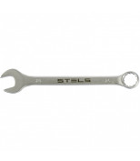 STELS 15228 Ключ комбинированный, 26 мм, CrV, матовый хром. STELS