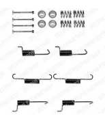 DELPHI - LY1317 - Рем.к-кт пружин для задних барабанных колодок