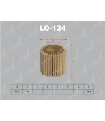 LYNX - LO124 - Фильтр масляный TOYOTA Avensis 1.6-2.0 08 /Rav 4 2.0 08 /Yaris 1.8 07 , LEXUS CT200h 11
