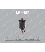 LYNX - LF1187 - Фильтр топливный TOYOTA RAV-4 2.0 94 /Supra 3.0T 93-98 , MITSUBISHI Lancer 2.0T EVO 94-96