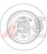 ABS 16192 тормозной диск